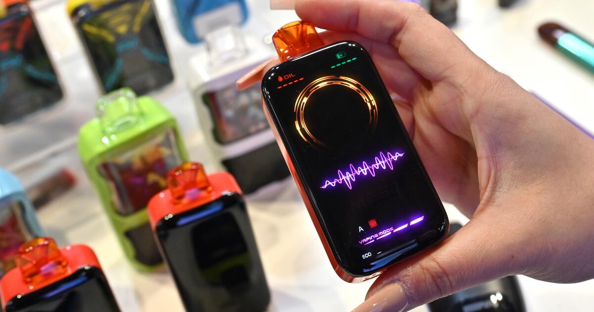 Smart vapes' with games could lure youths, experts say - Los Angeles Times Smart vapes' with games could lure youths, experts say - Los Angeles Times