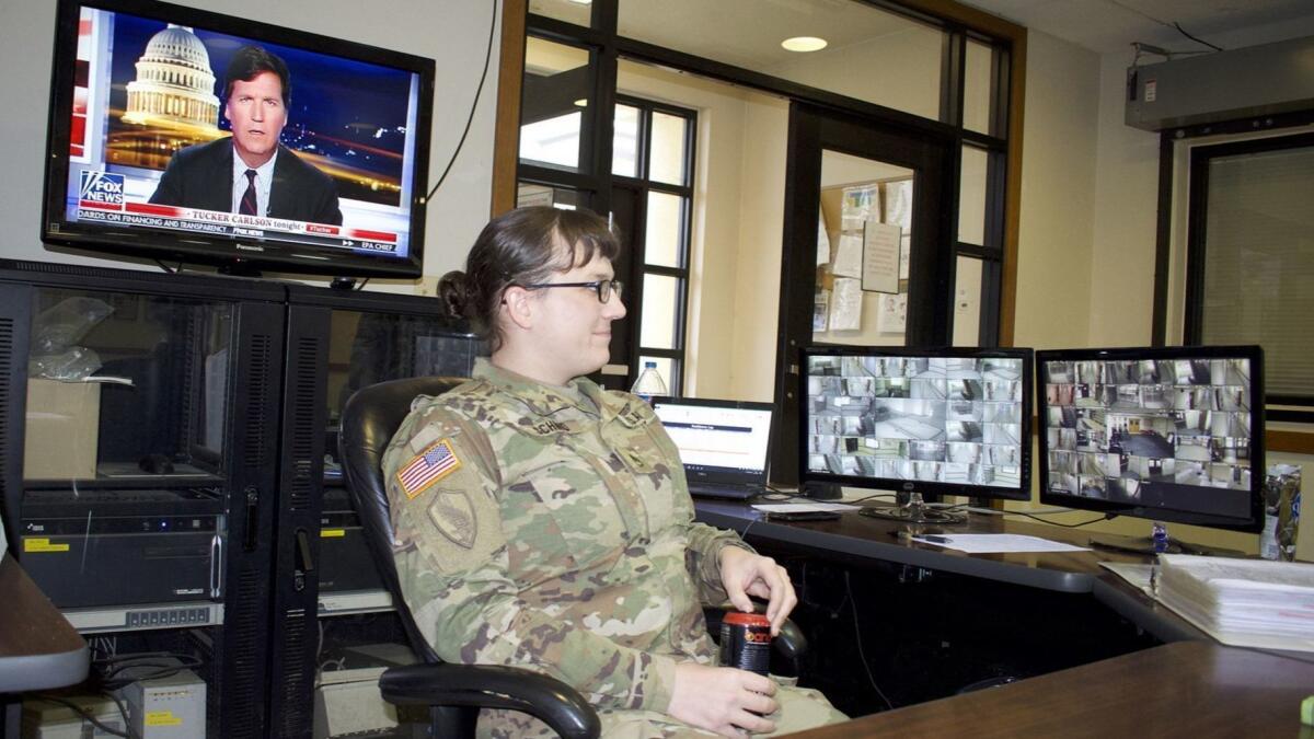 Army Staff Sgt. Cathrine Schmid on duty in South Korea. She speaks movingly about her 14-year ordeal to stay in the Army while transitioning from male to female.