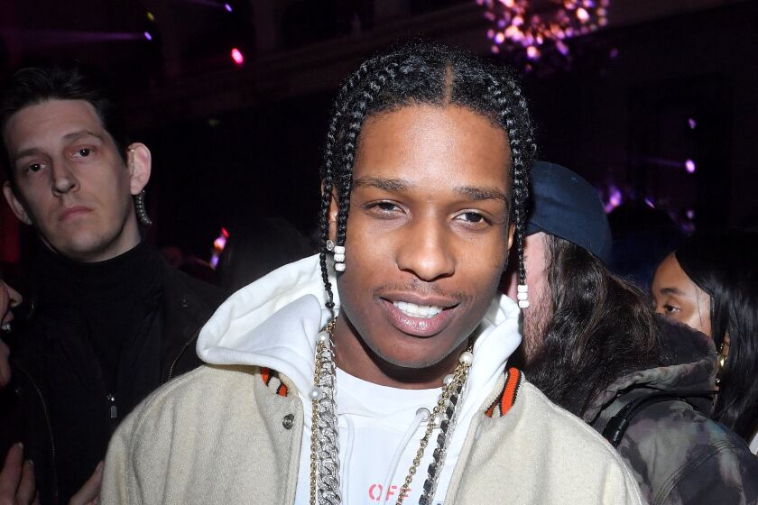 PARIS, FRANCE - FEBRUARY 28: A$AP Rocky attends "La Nuit" by Sofitel Party with CR Fashion Book at Pavillon Cambon during Paris Fashion Week Womenswear Fall/Winter 2019/2020 on February 28, 2019 in Paris, France. (Photo by Victor Boyko/Getty Images)