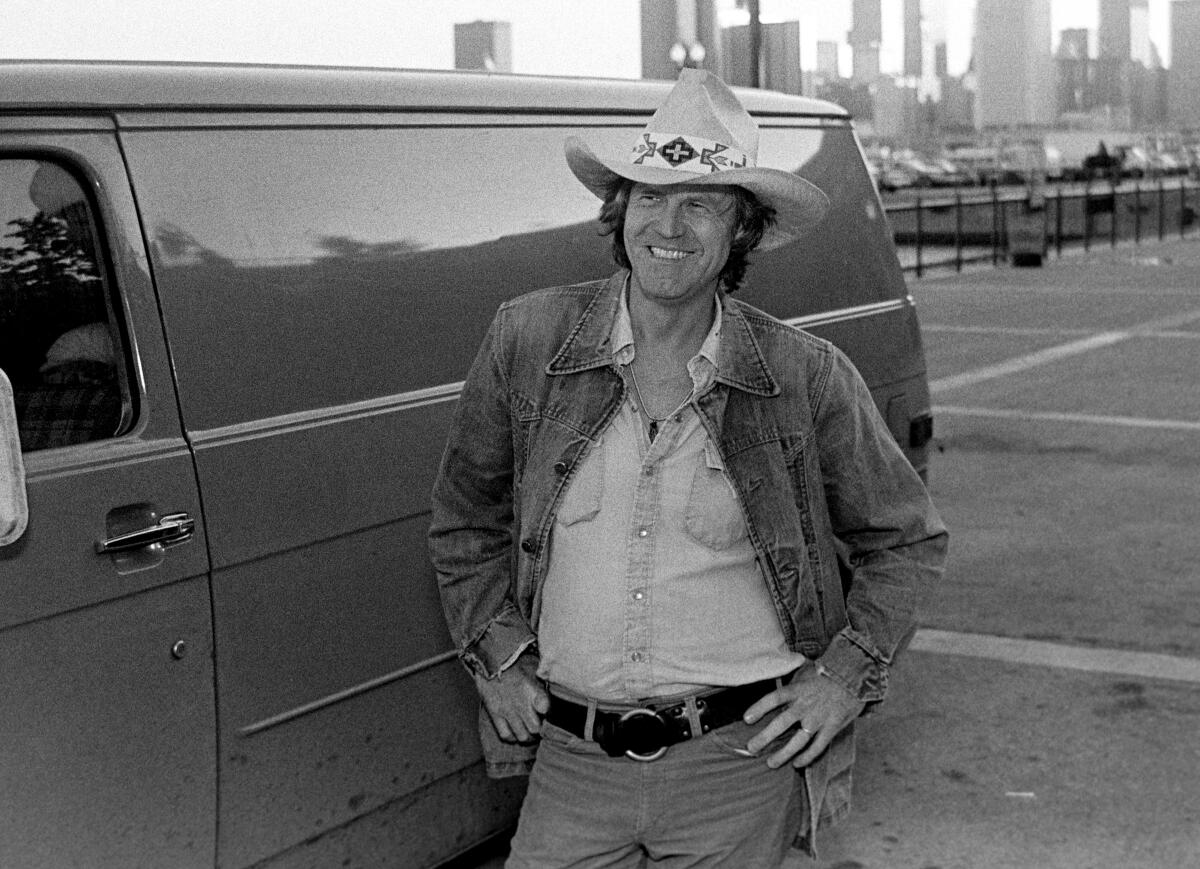 Billy Joe Shaver at Chicago's Wise Fool's Pub in 1980.