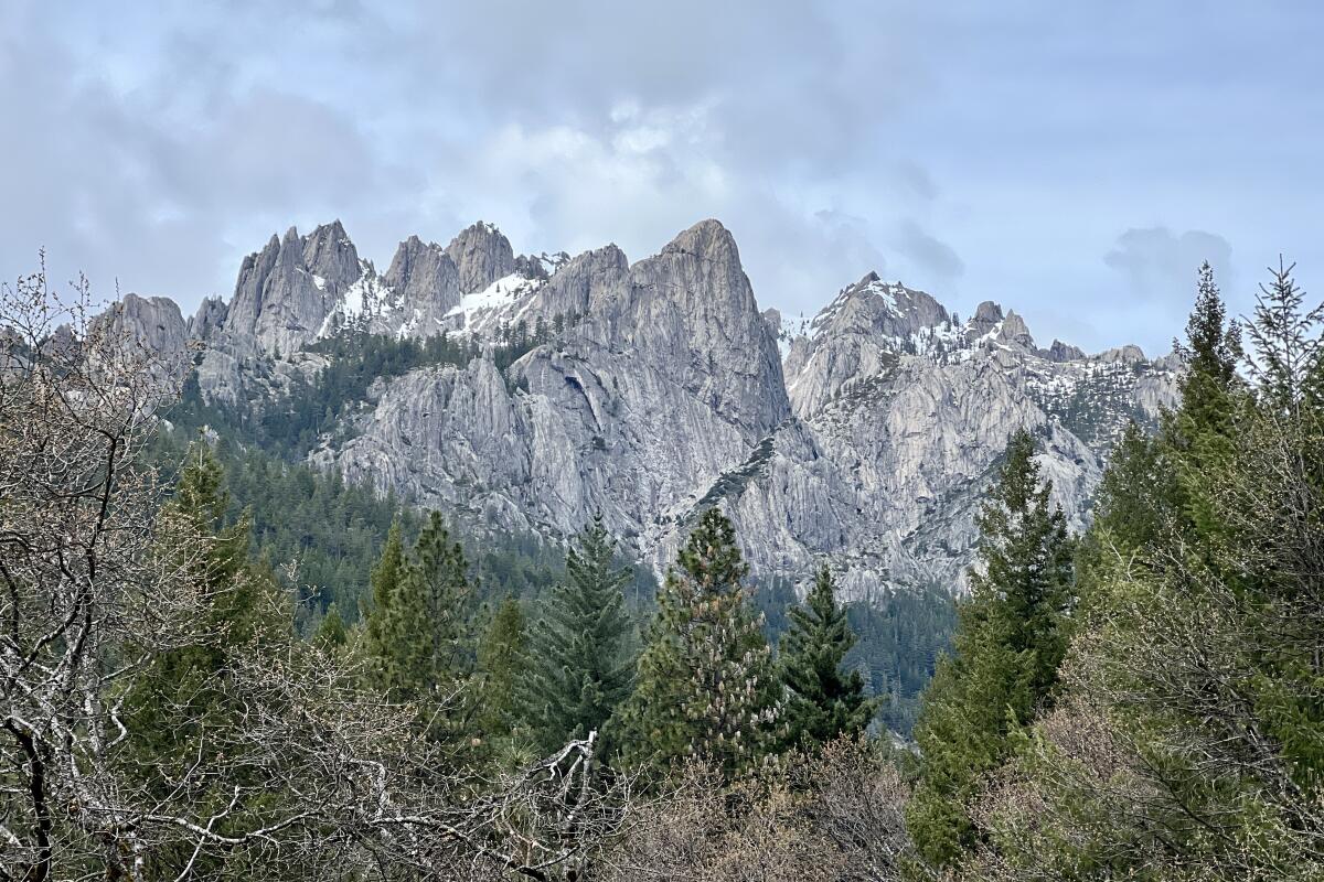 Mountains of Castle Crags. 