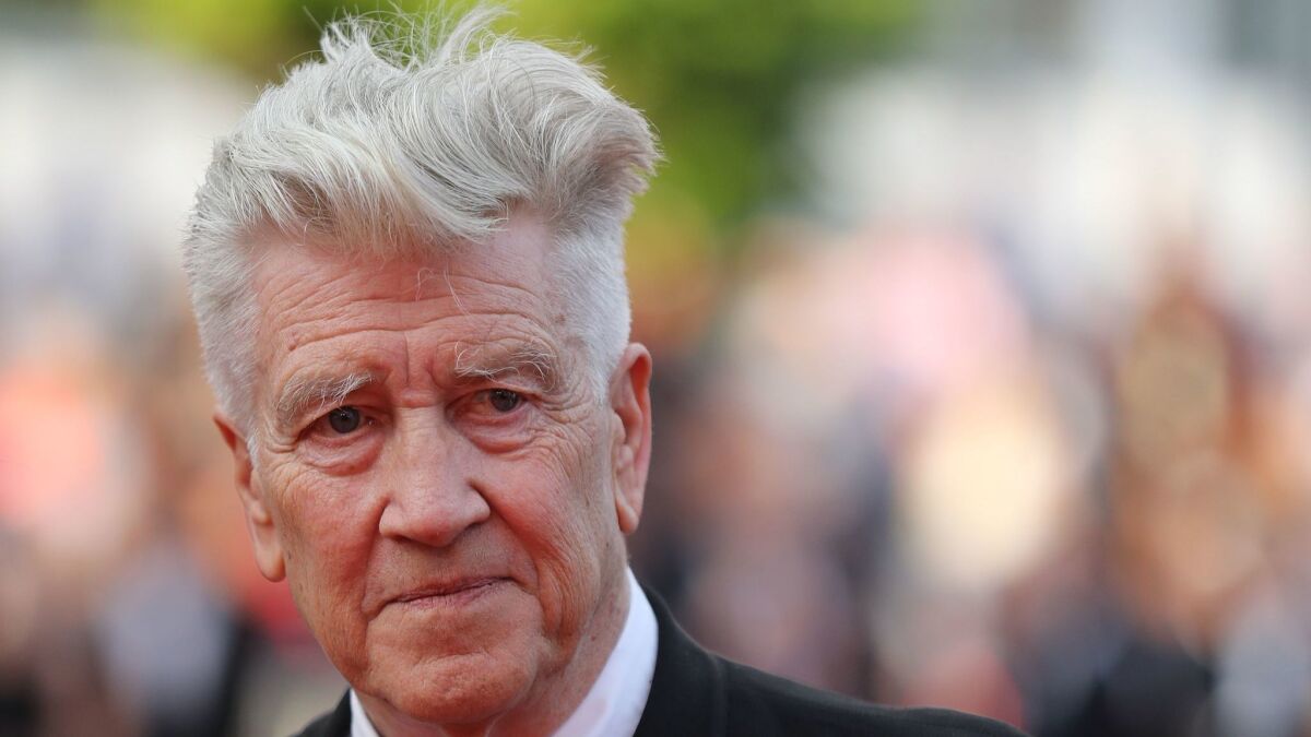 David Lynch arrives for a screening of his TV series "Twin Peaks" at the 2017 Cannes Film Festival.