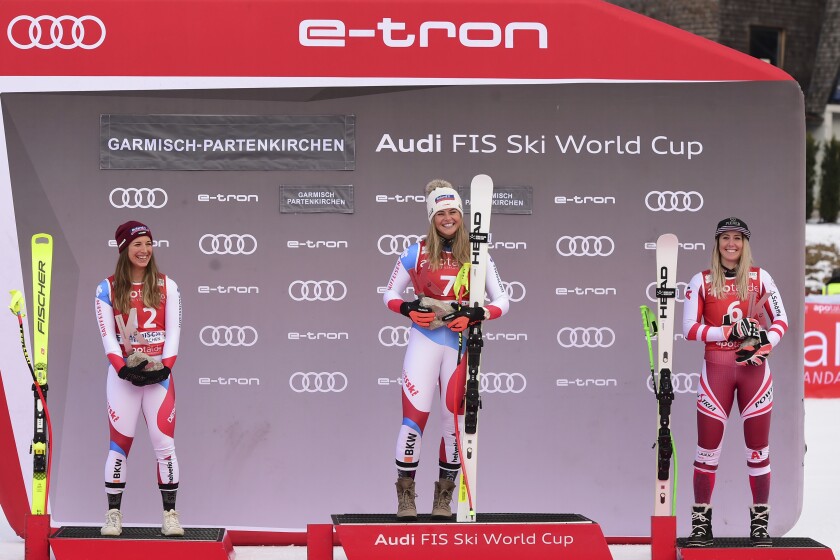 Corinne Suter Wins Last Downhill Before the Olympics
