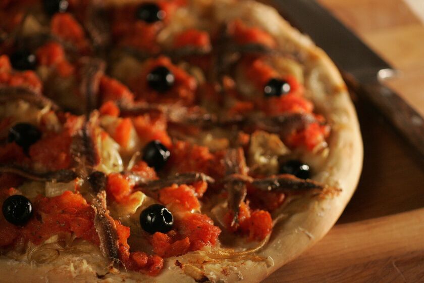 Impress your guests with the fancy name of this dish -- a pizza with thicker dough.