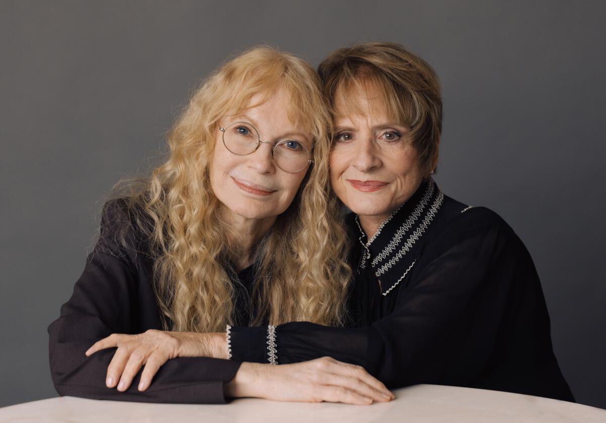 Patti LuPone and Mia Farrow talk friendship and new Broadway play - Los Angeles Times