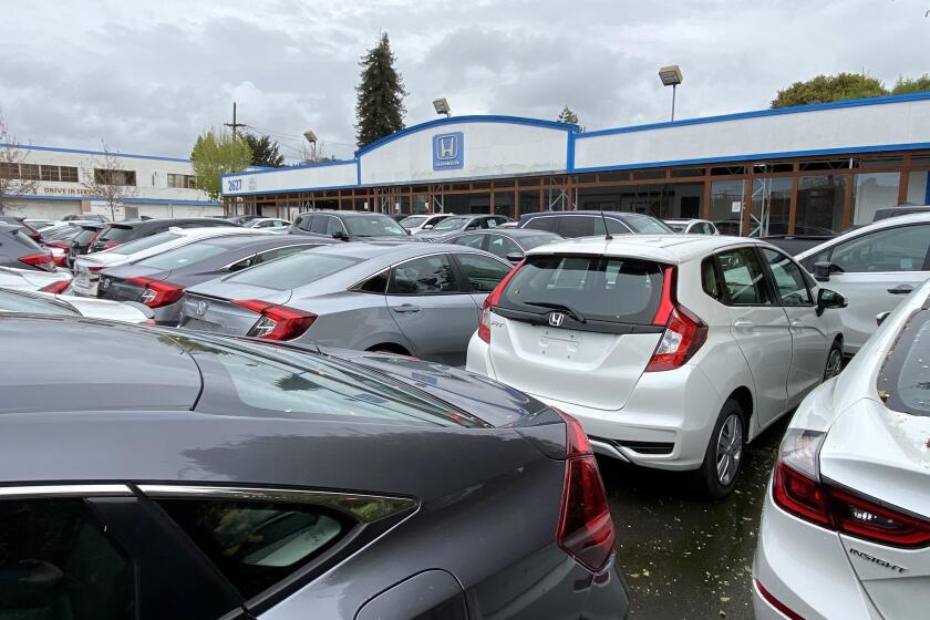 Inventory glut at Berkeley Honda AutoCenter