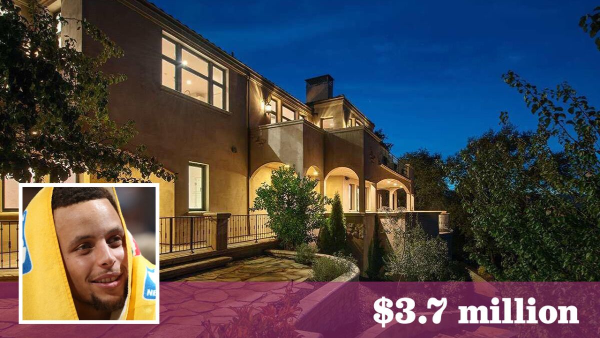 Golden State Warriors star Stephen Curry has put a home in Walnut Creek, Calif., on the market for $3.7 million.