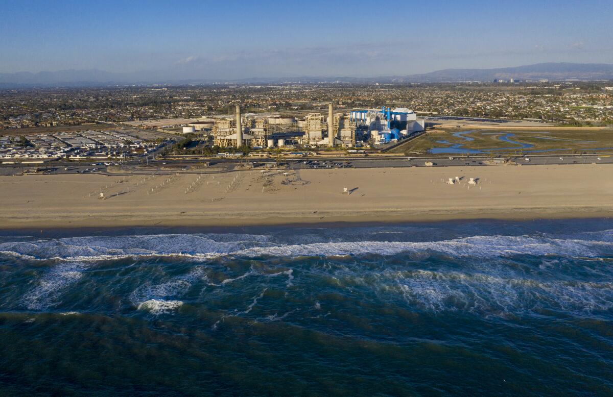 The AES Huntington Beach Power Station is the proposed site of the Poseidon Desalination Plant.