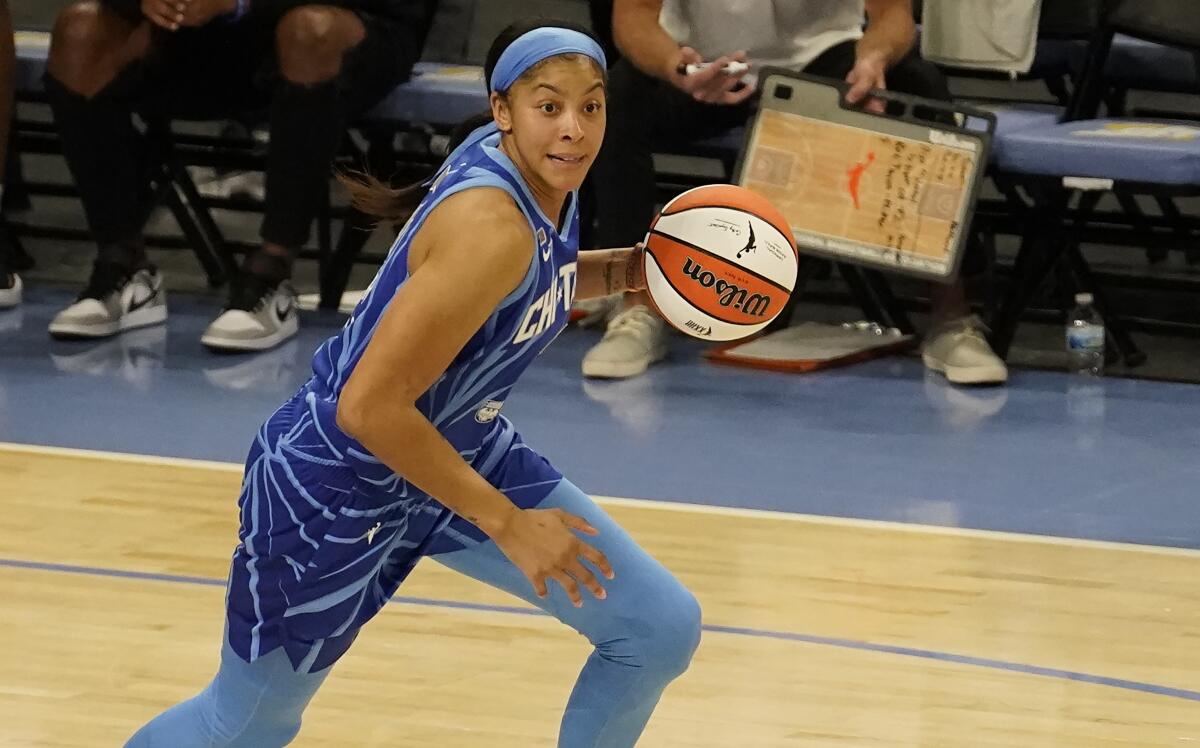 WNBA star Candace Parker on the strong women who influenced her and the NBA  Awards - ABC News