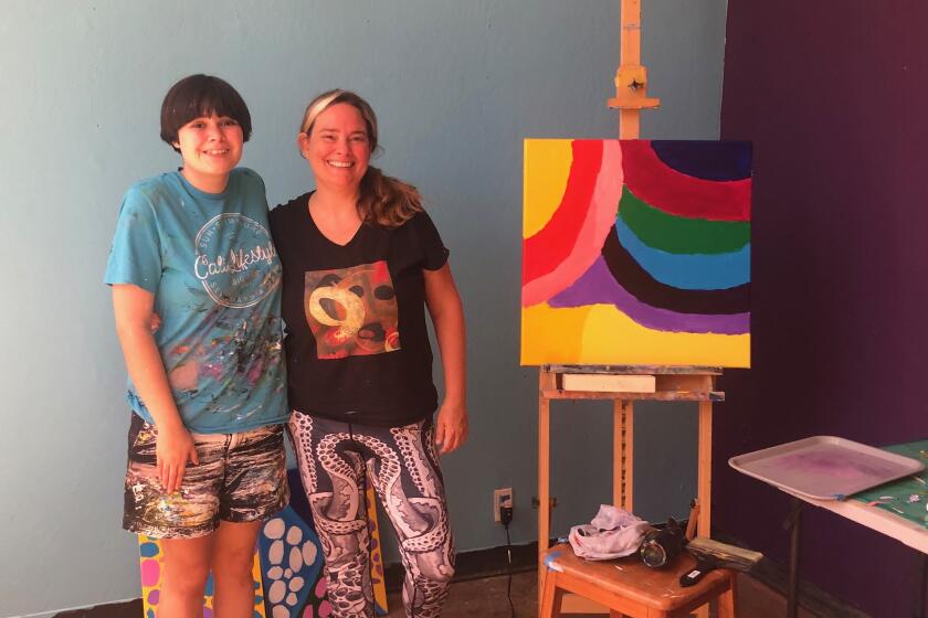 Katie Flores and Amanda Saint Clare have been working together for about a year.