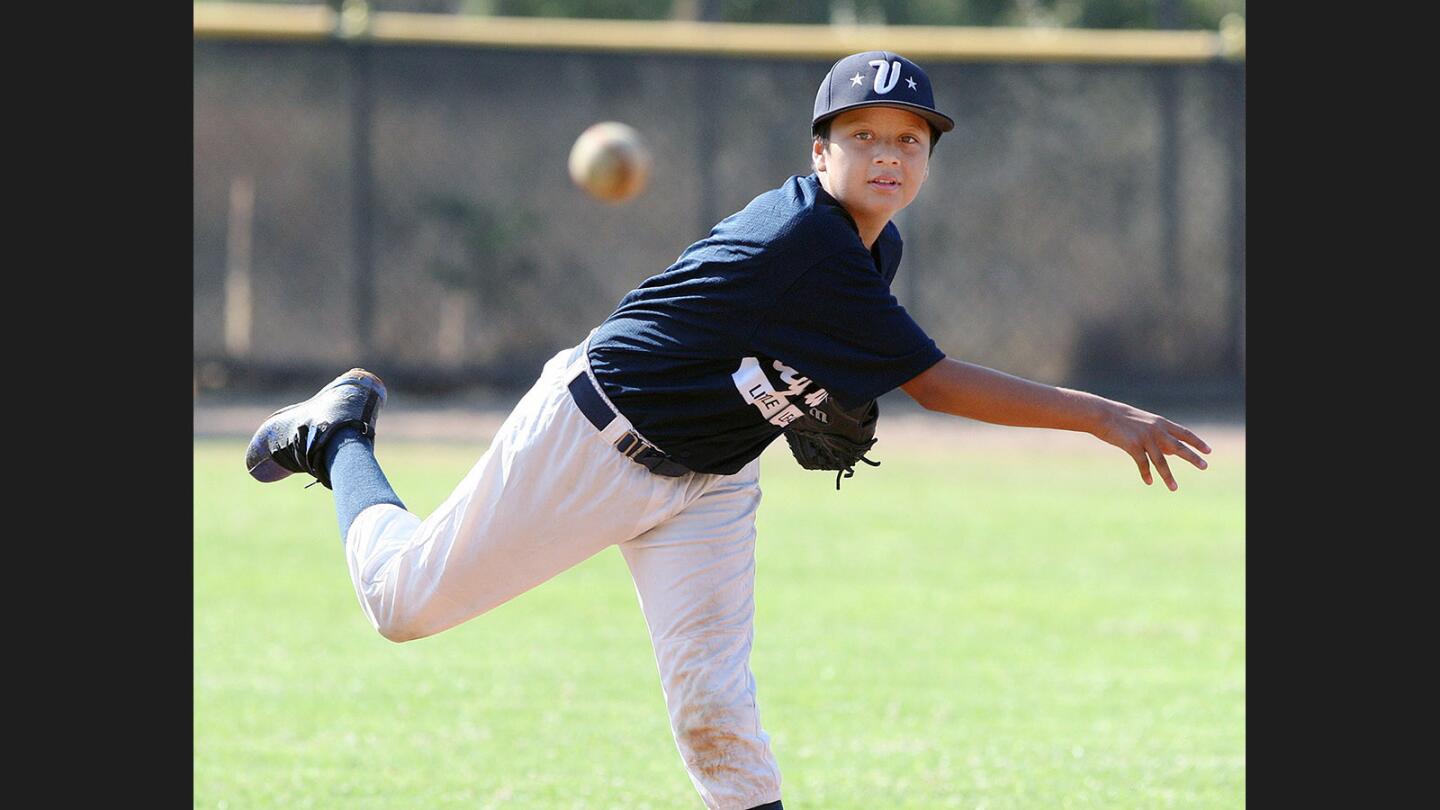 Photo Gallery: Crescenta Valley 11-year-old majors beats Vaqueros in District 16 Little League championship