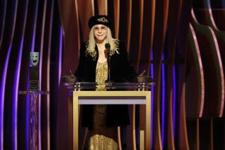 Los Angeles, CA - February 24: Barbra Streisand photographed during the 30th Screen Actors Guild Awards in Shrine Auditorium and Expo Hall in Los Angeles, CA, Saturday, Feb. 24, 2024. (Robert Gauthier / Los Angeles Times)