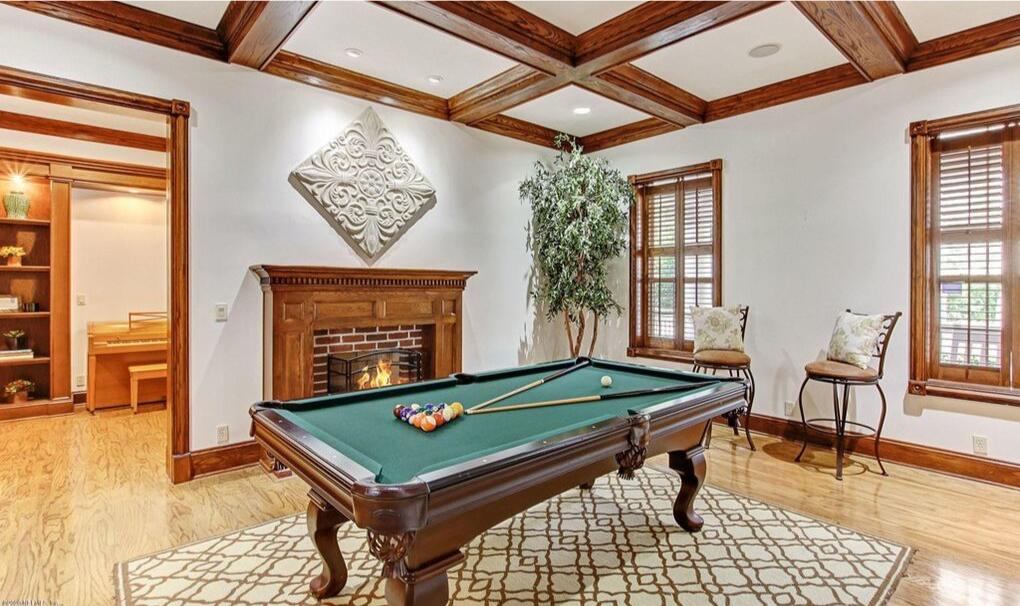 The billiards room.