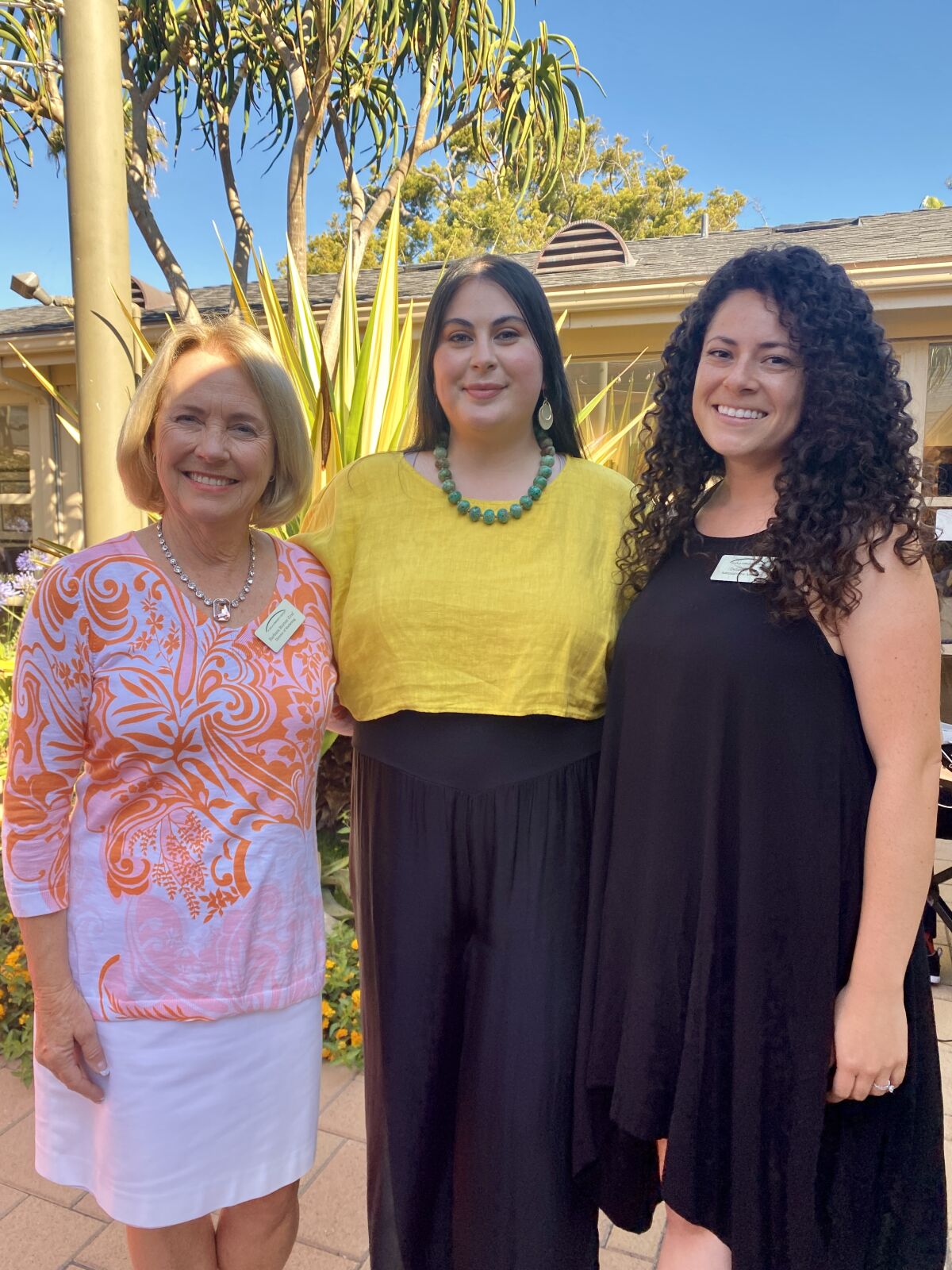 Community Center marketing director Barbara Graf, Executive Director Nancy Walters and administrative aide Deborah Miller