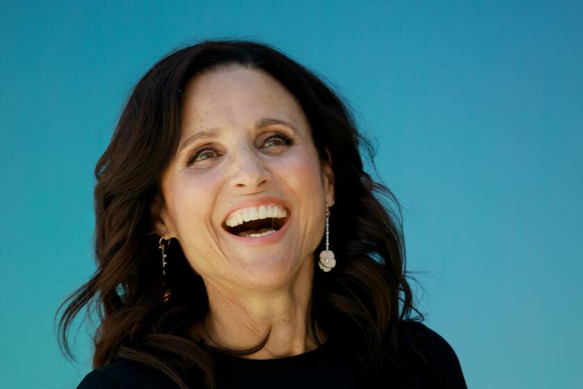 EL SEGUNDO, CALIF. -- THURSDAY, AUGUST 1, 2019: Julia Louis-Dreyfus poses for a portrait at the Los Angeles Times building, in El Segundo, Calif., on Aug. 1, 2019. (Marcus Yam / Los Angeles Times)