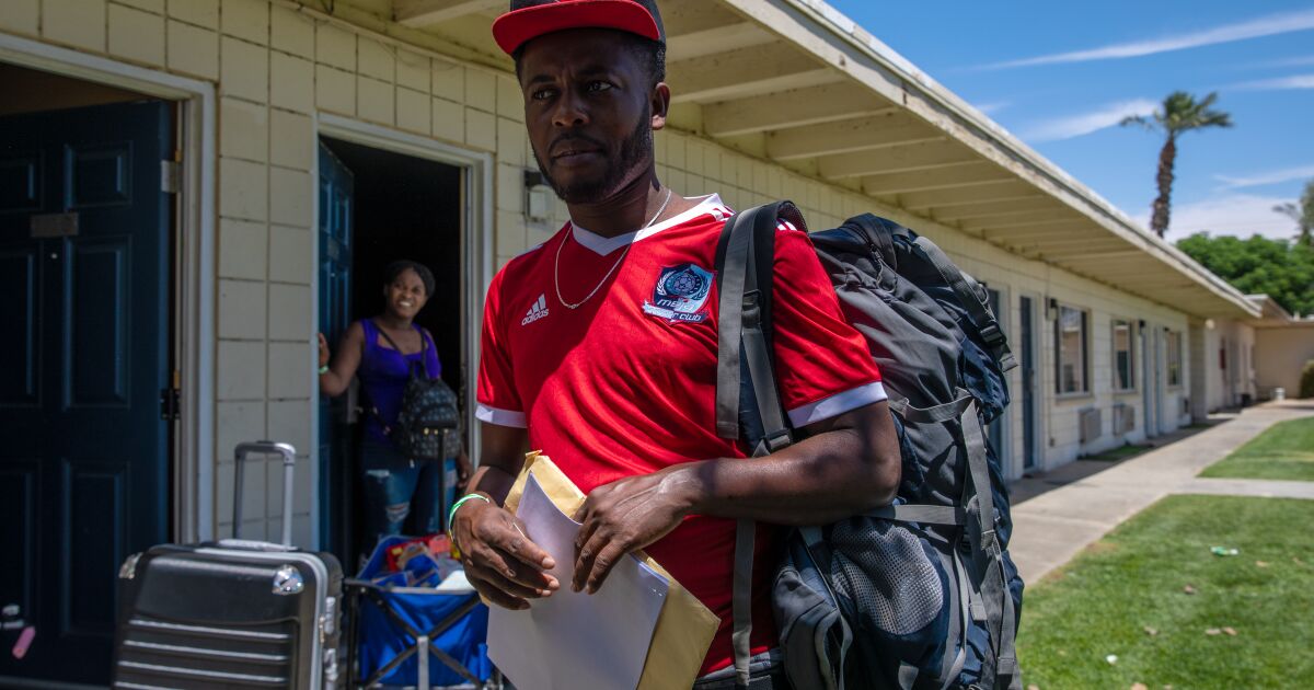 After seeking asylum, families at this shelter take their first steps in the U.S. After seeking asylum, families at this shelter take their first steps in the U.S.