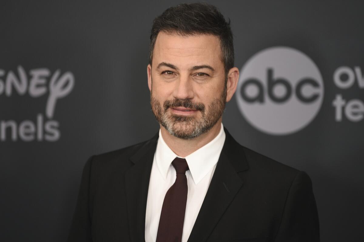 Jimmy Kimmel recovers from COVID-19, takes a shot at Trump - Los Angeles Times