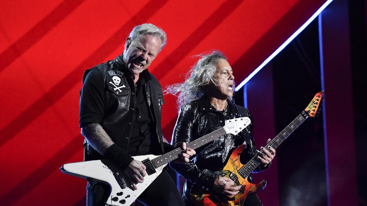 Metallica's festival-style world tour comes to SoCal in August - Los  Angeles Times
