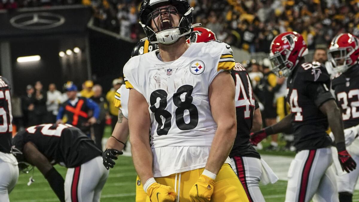 Muuuth! Steelers TE Pat Freiermuth forging his own path - The San