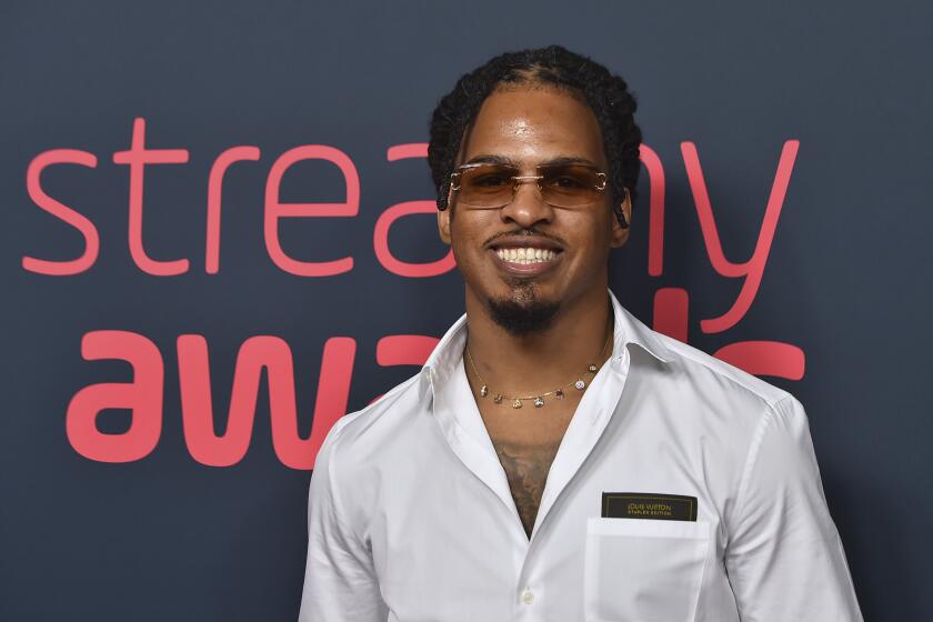 Keith Lee arrives at the Streamy Awards on Sunday, Aug. 27, 2023, at the Fairmont Century Plaza Hotel in Los Angeles. (Photo by Jordan Strauss/Invision/AP)