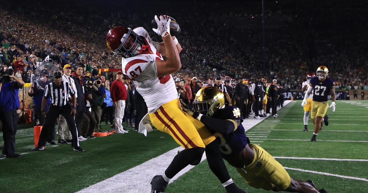 La rivalité USC contre Notre Dame est-elle de retour ? Les négociations ont repris