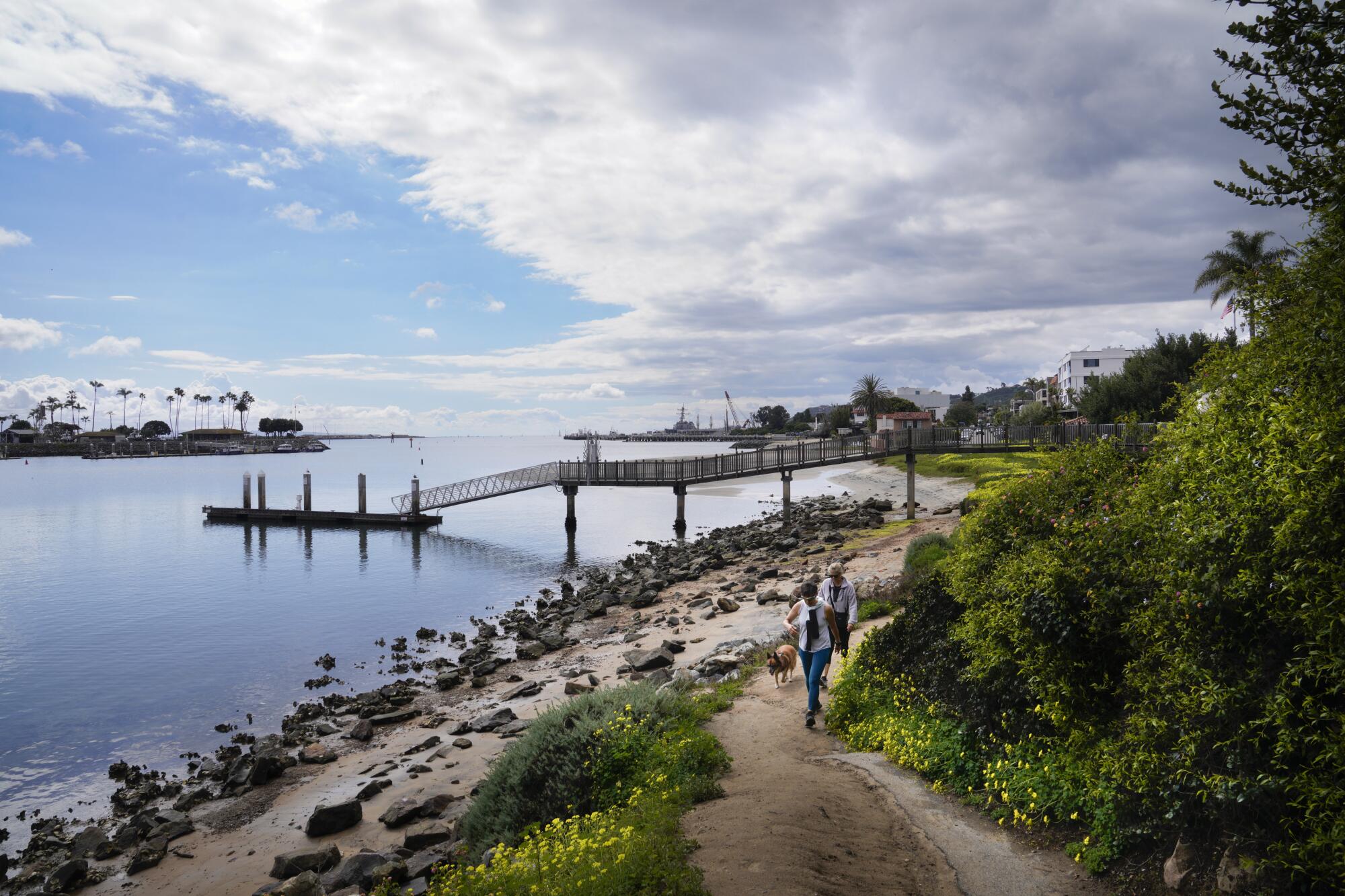 Private pier in San Diego's posh La Playa enclave will get public access  stairway - The San Diego Union-Tribune