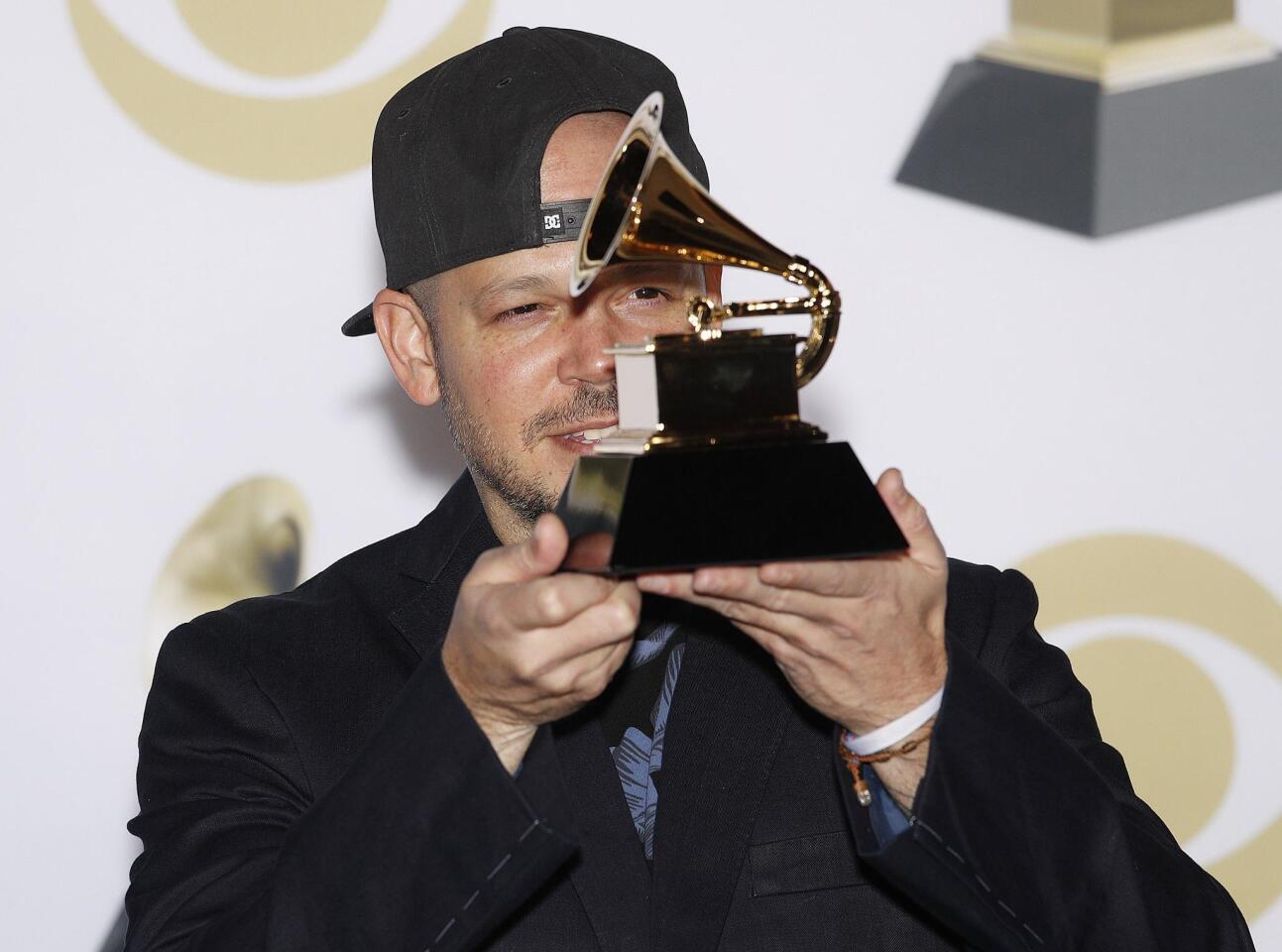 Residente gana el Grammy por "Best Latin Rock, Urban or Alternative Album".