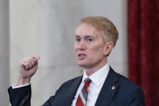 FILE - Sen. James Lankford, R-Okla., speaks to media about Israel, Wednesday, Oct. 18, 2023, on Capitol Hill in Washington. A deal to provide further U.S. assistance to Ukraine by year-end appears to be increasingly out of reach for President Joe Biden. Republicans are insisting on pairing the funding with changes to America’s immigration and border policies. (AP Photo/Stephanie Scarbrough, File)