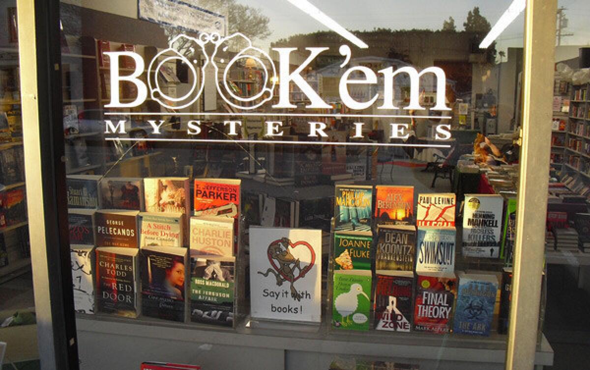 The mystery bookshop Book 'Em Mysteries in South Pasadena is closing its doors for good.