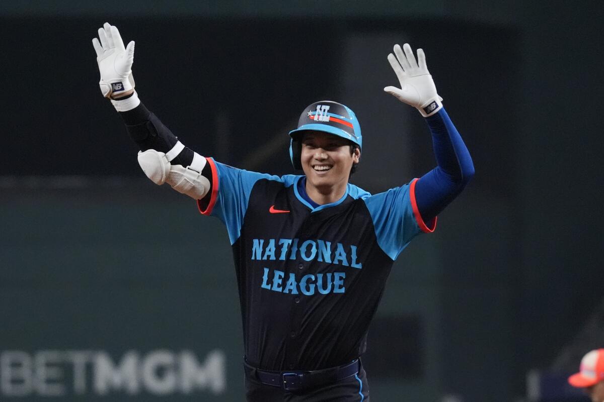 The Sports Report: Shohei Ohtani shows why he's an All-Star - Los Angeles Times