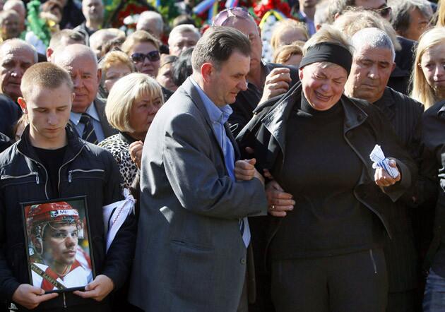 Lokomotiv Yaroslavl memorial ceremonies