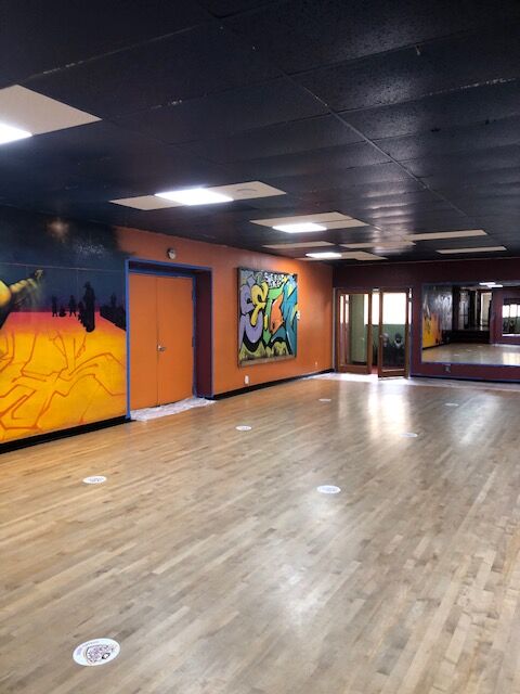 One of Culture Shock Dance Center's six studio spaces