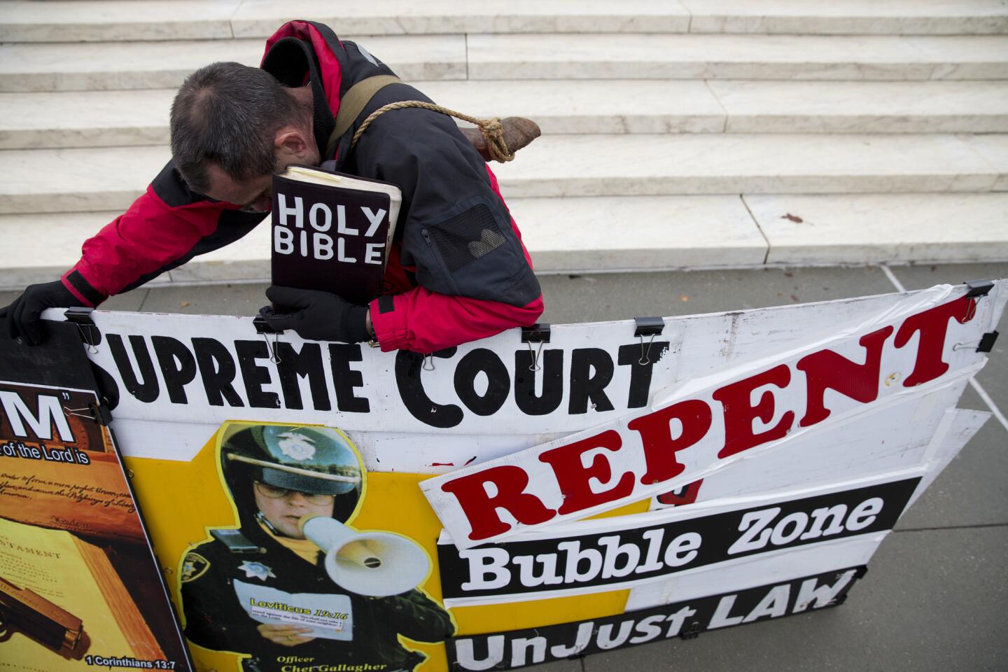 Supreme Court abortion protest