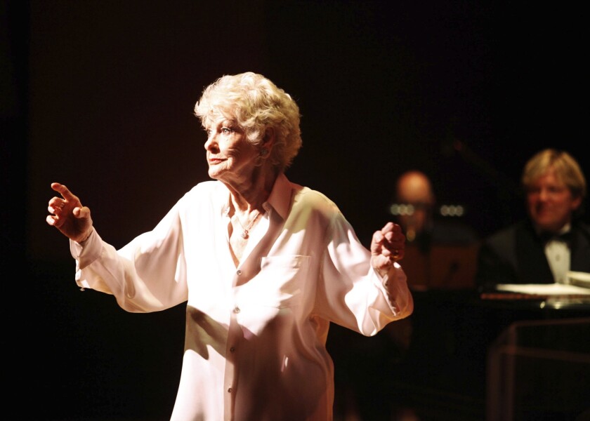 Elaine Stritch (1925-2014) -- The Tony Award-winning actress also portrayed Alec Baldwin's mother in the NBC sitcom "30 Rock."