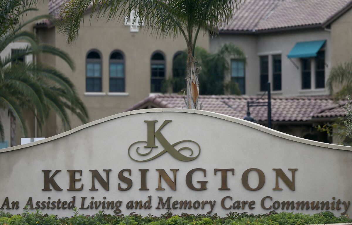 The Kensington Assisted Living and Memory Care facility in Redondo Beach.