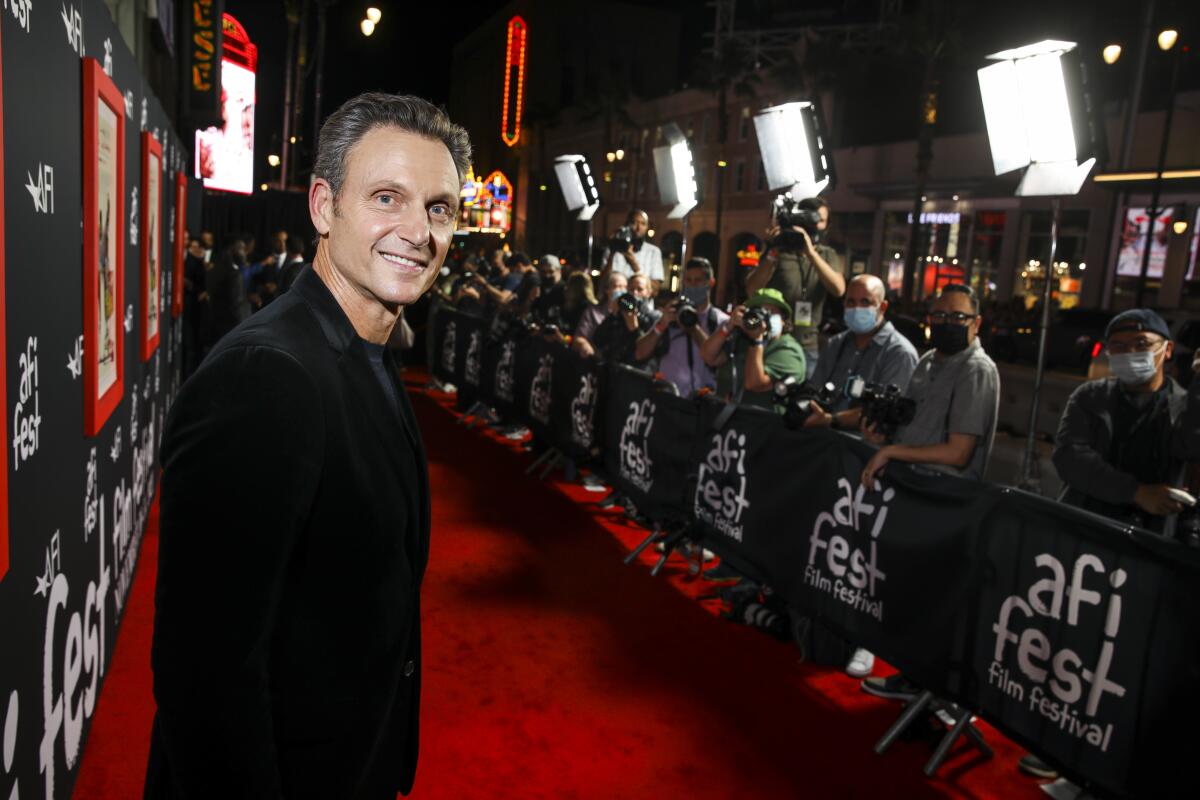 Tony Goldwyn on the red carpet in 2021.