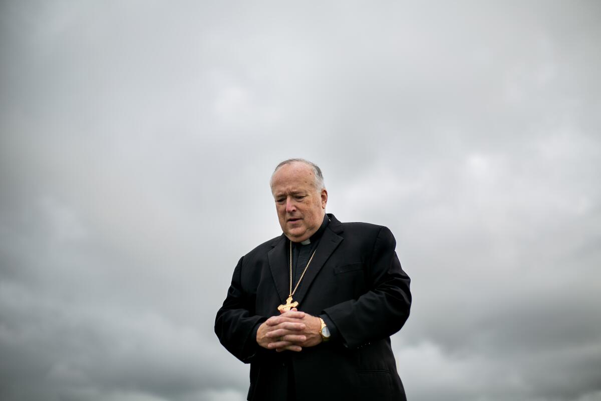 Bishop Robert McElroy of the Roman Catholic Diocese of San Diego