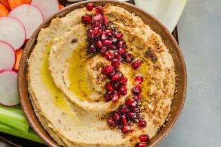 SAN DIEGO, CA | November 15, 2018 | Dukkah Spiced Medjool Date Hummus. Recipe by freelancer Susan Russo. Anita L. Arambula Food styling and photography.