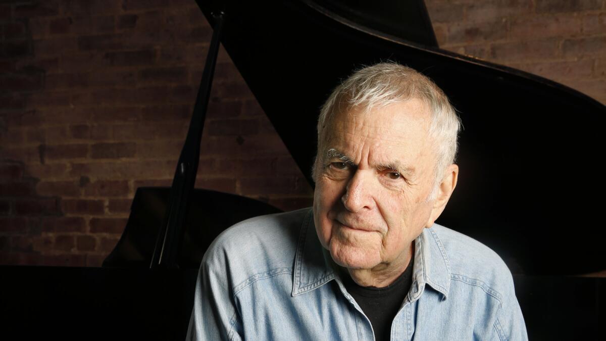 Composer-lyricist John Kander at his home in New York on June 2, 2015.