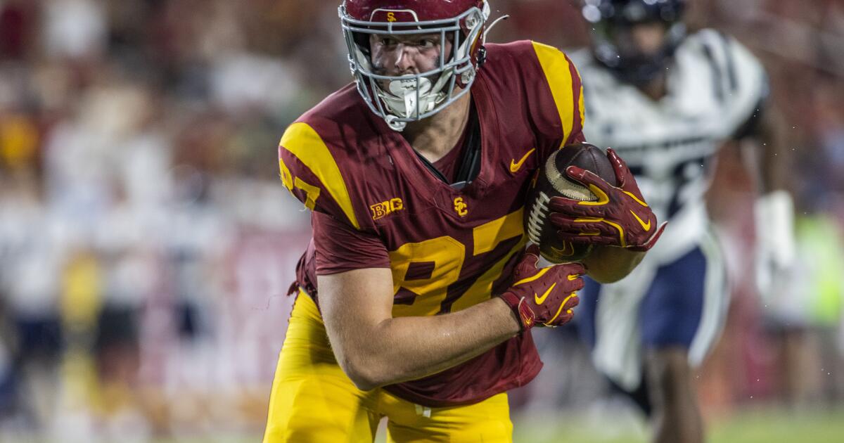 Lake McRee's connection with Miller Moss fueling USC's new-look offense