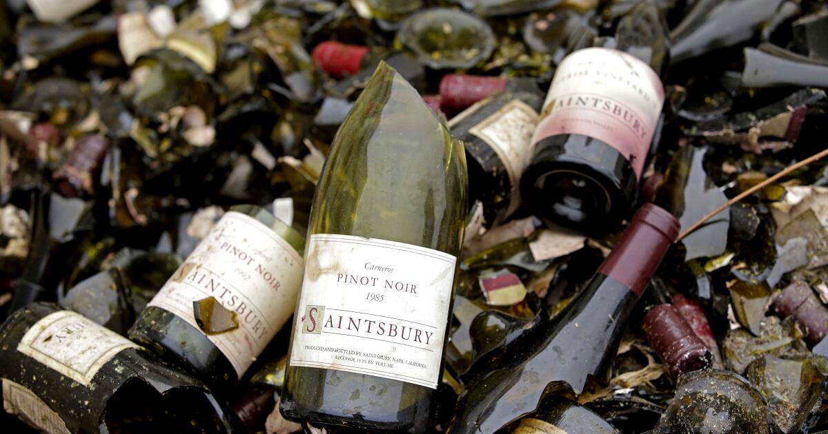 Wine, liquor bottles now redeemable at California recycling centers Wine, liquor bottles now redeemable at California recycling centers