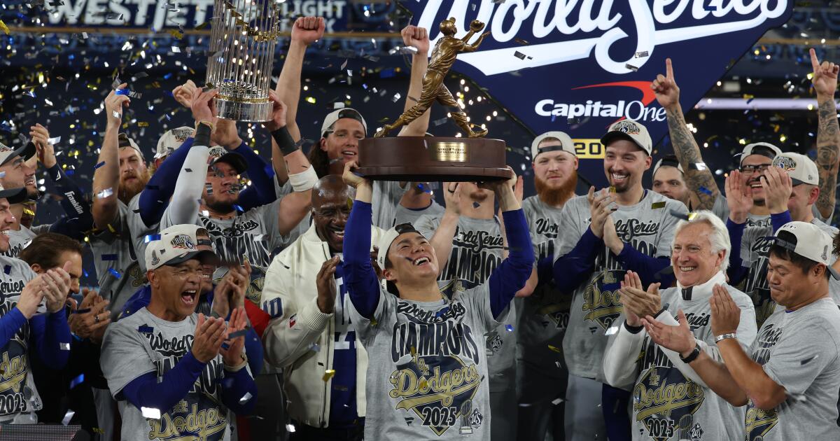 Comment les Dodgers ont passé les premières heures après avoir remporté les World Series