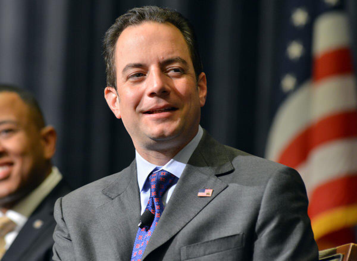 Republican National Committee Chairman Reince Priebus.