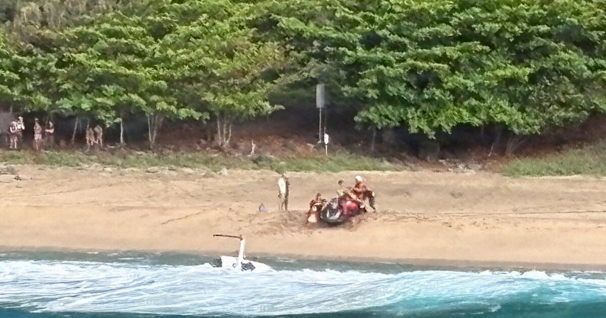 3 morts dans le crash d’un hélicoptère de surveillance à Kauai