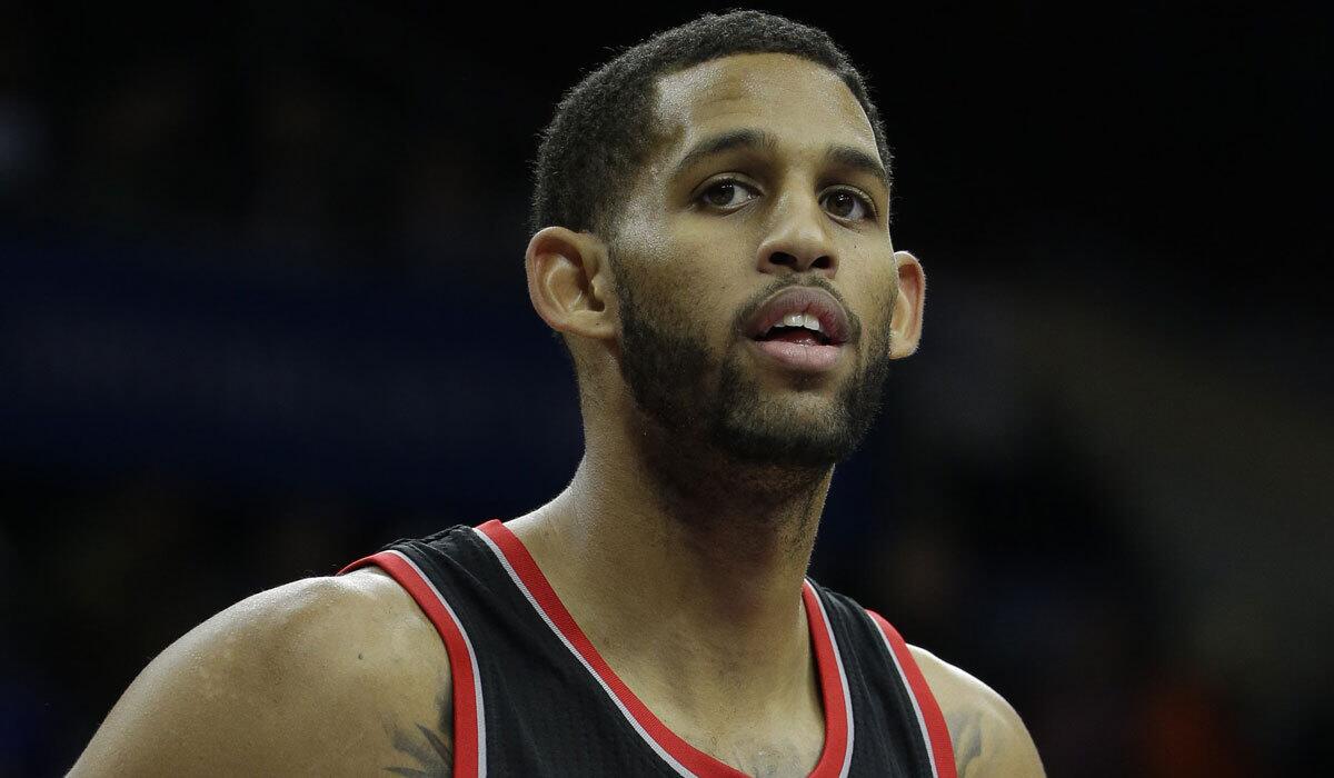 Former Price player Allen Crabbe, shown last month with the Portland Trail Blazers