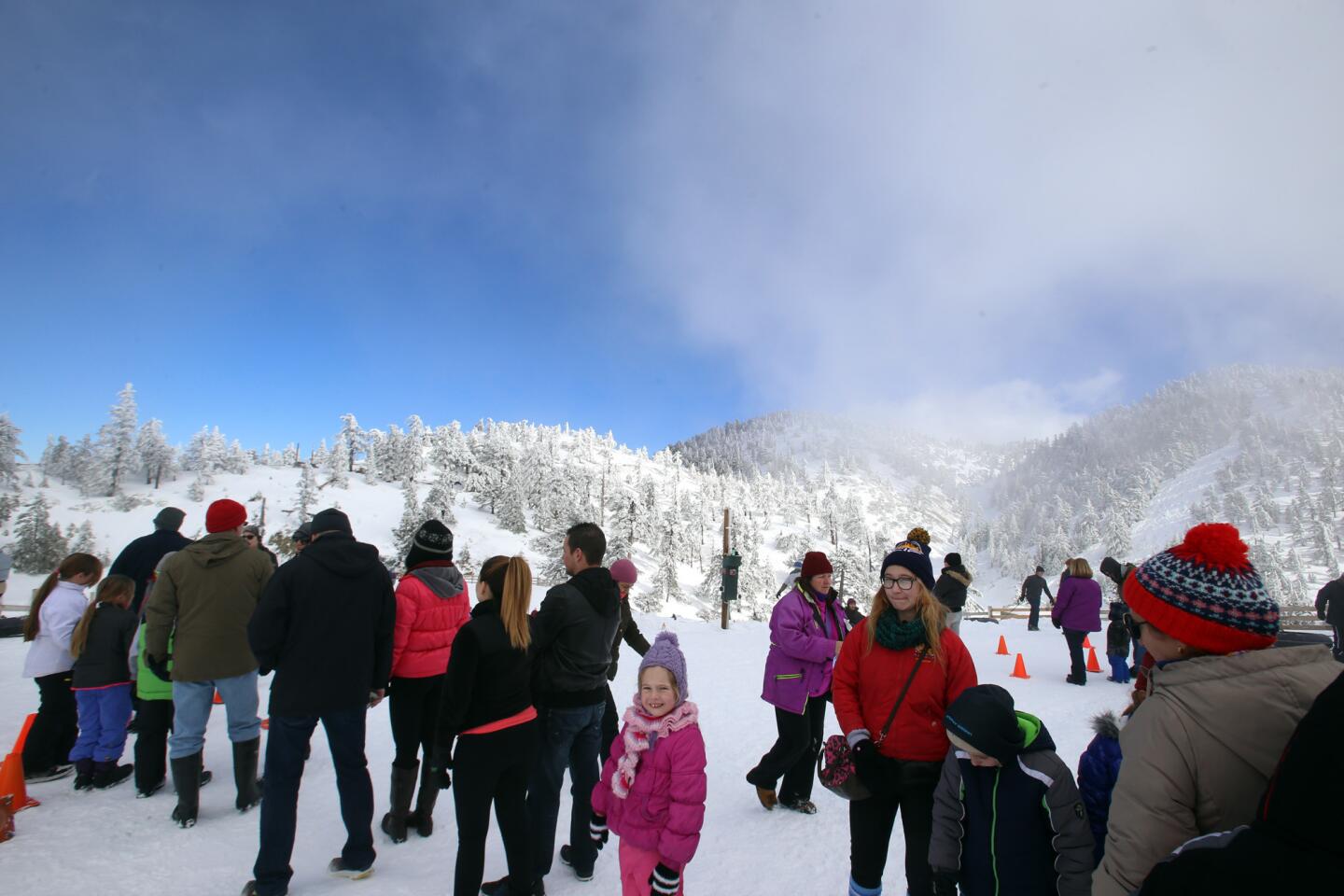 Snow in Southern California