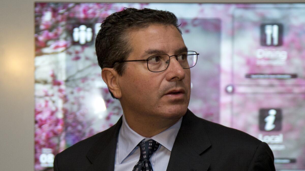 Washington Redskins owner Daniel Snyder.