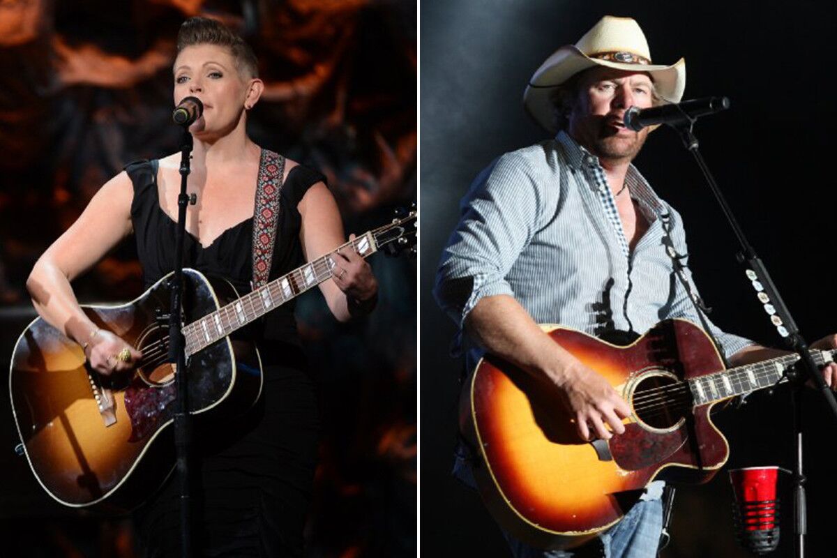 The Dixie Chicks' Natalie Maines vs. Toby Keith