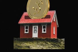 Illustration of a coin going into a piggy bank house 