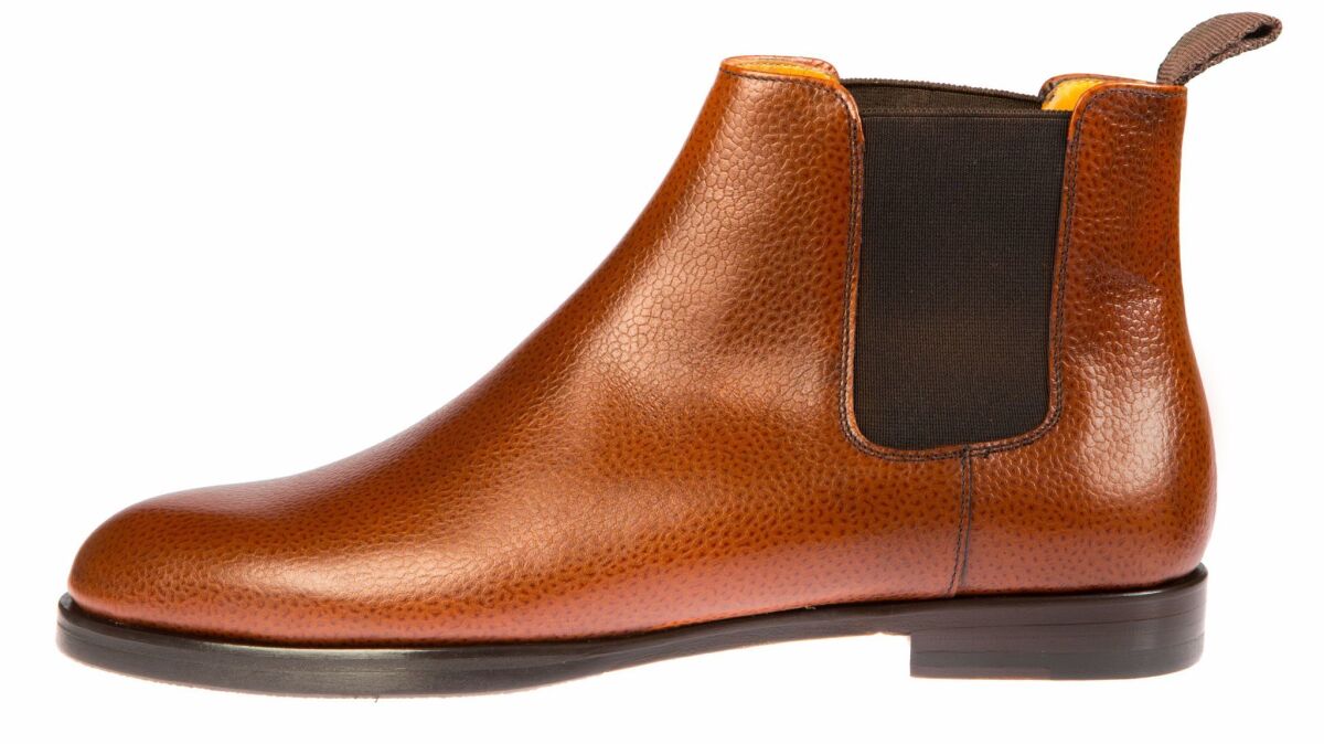 Quero Shoes has a variety of shoes and boots for men and women such as this Chelsea boot ($285) available at its Venice pop-up shop. (Quero Shoes)